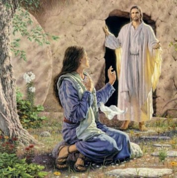 jesus resurrected religious Christian Oil Paintings